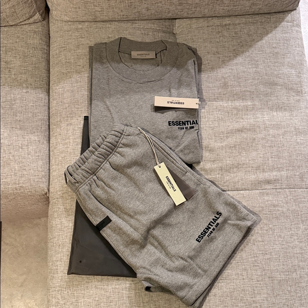 Essentials Shorts and Shirt Matching Set